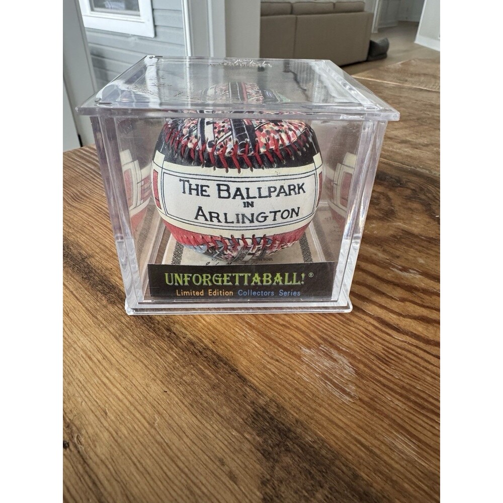 Unforgettaball The Ballpark in Arlington Texas Rangers Baseball Collector Series